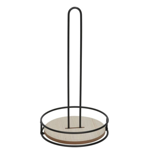 Gerimport Keukenrolhouder - 32 cm - hout - houder voor keukenpapier